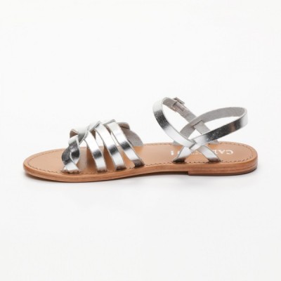 Sandales Fraseri Silver Calank pour femme 100% Cuir