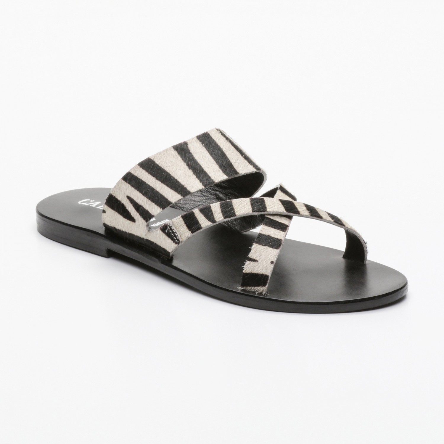 Sandales Esila Zebra  Calank pour femme 100% Cuir