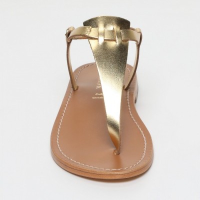 Sandales Pedernera Dark Gold  Calank pour femme 100% Cuir