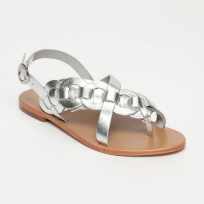 Sandales Malo Silver  Calank pour femme 100% Cuir